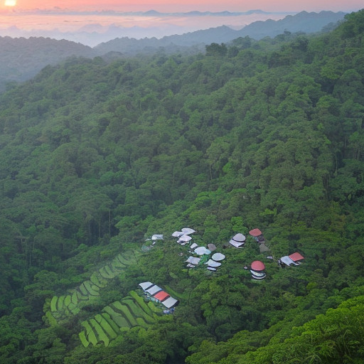 Sekret Wisata Alam Indonesia: Terbuka Ratus Rumah Pemandangan Bebas Resmi di Gunung Pancar